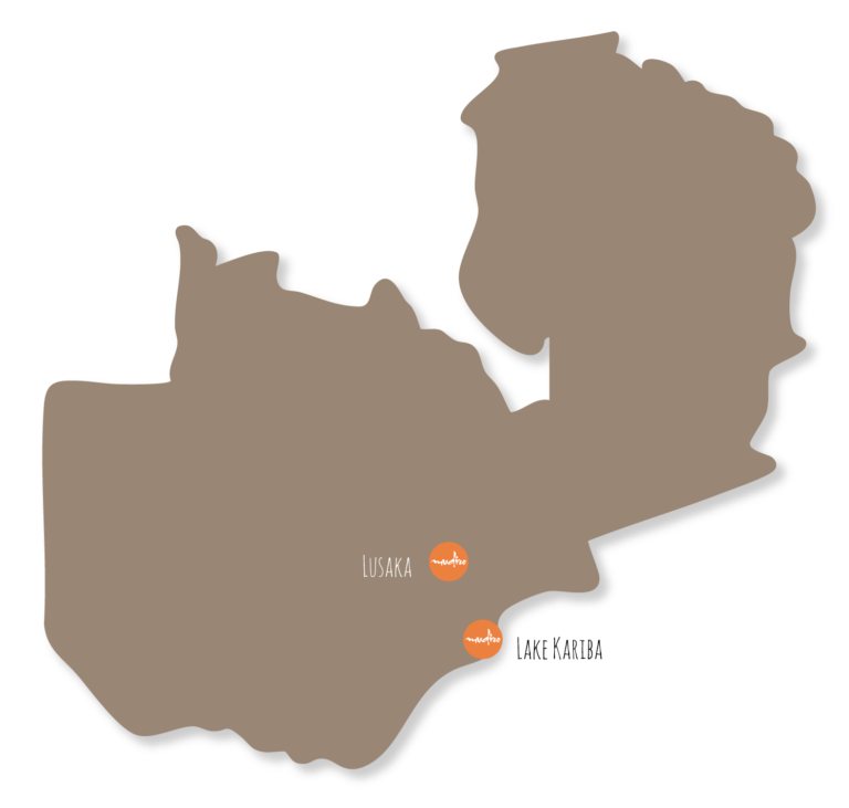 Zambia map